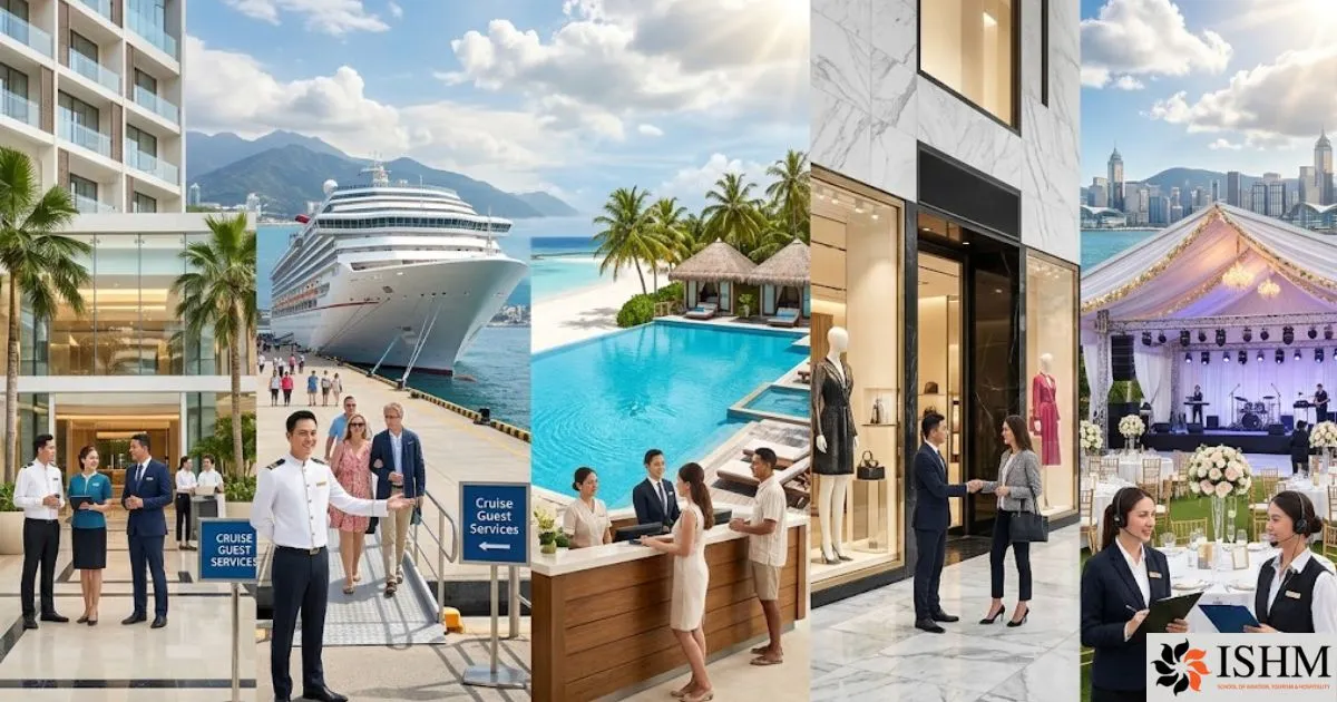 Why Hospitality is Not Just Limited to Hotels? Career Scopes are in Cruise, Resorts, Luxury Brands, and Events