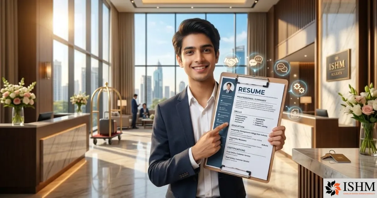 Hospitality CV & Resume Template: Tips for Freshers with No Work Experience