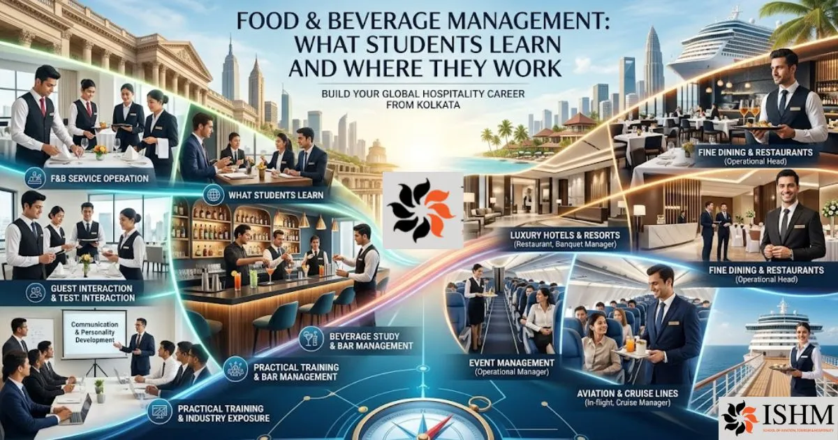 Food & Beverage Management: What Students Learn and Where They Work